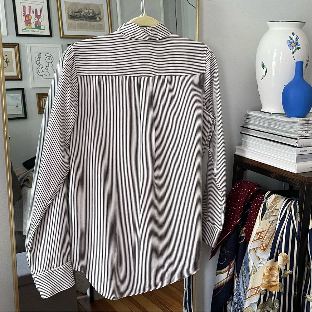 Silk Button Down Striped Everlane - image 4